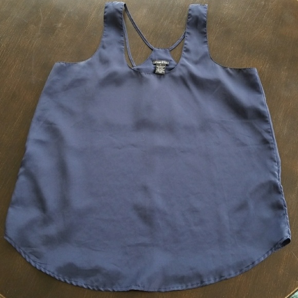Rue21 Tops - Navy Blue Tank Top